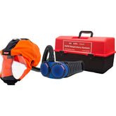 Maxisafe - Cleanair Short Hood Orange With Aergo Papr And Storage Container | RSH1135